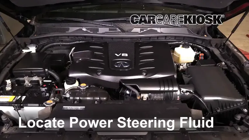 2016 Infiniti QX80 Limited 5.6L V8 Power Steering Fluid